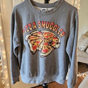 Star Wars Pizza Smuggler Sweater Size Small